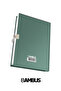 Locked Lined Hard Cover 160 Pages Daily Memory Motivational Agenda Notebook A5 15*21 cm - 4