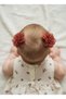 Cinnamon Color Hairless Baby Clip, Baby Clip for Little Hair