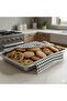 Oven Tray Cover Black Gingham 2 Pieces 40*50 cm Kitchen Tray Cover - 2