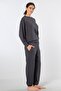 Women's Crew Neck Jogger Tracksuit Set - 2