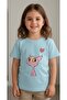 Unisex 100% Cotton Cat Printed Children's T-Shirt - 2