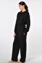Women's Hooded Pipe Leg Tracksuit Set - 3