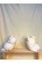 Capybara Book Holder Set of 2 |   Decorative Concrete Bookend 11 cm - 2