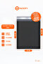 10Pcs 25X30Cm Black Extra Thick Bubble Envelope Waterproof Adhesive Shipping Packaging Bag