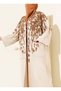Embossed Patterned Knitwear Long Cardigan - 3