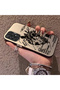 Samsung Galaxy A52/A52S Compatible Silicone Edge Hard Back Anti-Fall Case Creative Patterned - 2