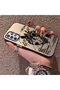 Samsung Galaxy A72 Compatible Silicone Edge Hard Back Anti-Fall Case Creative Patterned - 2