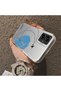 Samsung Galaxy A06 Compatible Silicone Edge Hard Back Anti-Fall Valentine's Patterned Case - 3