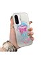 Samsung Galaxy A36 Compatible Silicone Edge Hard Back Anti-Fall Case Sponge Fish Pattern