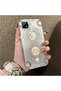 Realme C21 Compatible Silicone Edge Hard Back Anti-Fall Case Moon Patterned - 4