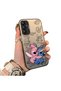 Samsung Galaxy A14 4g Compatible Silicone Edge Hard Back Anti-Fall Stitch Patterned Case