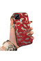 Realme C21 Compatible Silicone Edge Hard Back Anti-Fall Lip Patterned Case