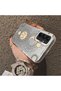 Samsung Galaxy A15 Compatible Silicone Edge Hard Back Anti-Fall Case Moon Patterned - 3
