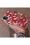 iPhone 12 Compatible Silicone Edge Hard Back Anti-Fall Lip Patterned Case - 2