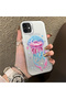 حافظة مضادة للسقوط من السيليكون المتوافقة مع هاتف iPhone 11، بنمط سمكة إسفنجية - 5