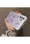 Samsung Galaxy A72 Compatible Silicone Edge Hard Back Anti-Fall Butterfly Pattern Case - 3