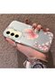 Samsung Galaxy S24 Fe Compatible Silicone Edge Hard Back Anti-Fall Butterfly Pattern Case - 2