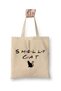 Smelly Cat Friends Cat White Tote Bag Long Handle Shopping Bag Beach Bag