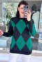Baklava Pattern Knitwear Tunic 6K208 - 4