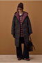 Double-Sided Inflatable Coat Burgundy-Acid Brown - 2