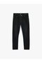 Regular Waist Pocketed Slim Fit Jean Trousers- Brad Jean - 4
