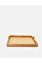 Brown Wood Square Serving Tray (Large)