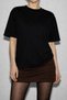 Women's 100% Organic Cotton Oversized Fit Basic Round Neck T-Shirt - 5