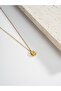 Women Gold Square Pendant Necklace - 4