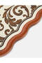 Brown Natural Wood Square Serving Tray - 4
