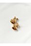 Rasha Design Modern Minimalist 3D Heart Design Steel Earrings