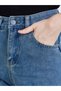 Women Wide Leg Faded Jeans - 3