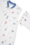 Winter Modal Cotton Pique Knit Baby Kids Sleeping Bag 2.5 Tog Standard Removable Sleeves Navy - 4