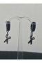 Scissors Figured Steel Earrings Black Barber Hairdresser Tailor Occupation Themed Gift Daily Jewelry Accessory New - 4