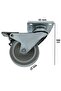 2+2 Pieces with Brake Without Brake 75' Turntable Ball Caster Table Cabinet Coffee Table Furniture Caster 75X25 - 2