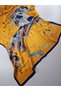 Luxury Voile Silk Shawl Hijab Foulard Scarf Shawl Horse Pattern 70 X 180 cm - 2