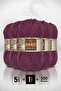 Super Pearl • Plum Melange (23860) • 5-Pack × 100 Gr / 260 m • Wool Blended Hand Knitting Yarn • Scarf, Vest, Sweater