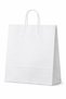 Twist Handle Kraft Bag White Paper Bag Boutique Store Gift Dessert Bag 40X16X48 cm 50Li - 4