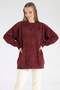 44154 - Stylish Comfortable Soft Angora Fabric Women's Knitwear Long Sweater - 2