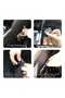 Vehicle Home Office Multi-Purpose Non-Slip Double-Sided Hook and Loop Tape Set of 16 23X70Mm Black - 7