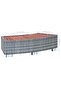 Spa Step Grey Poly Rattan 92x45x25 cm - 3