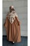 Airobin Wide Sleeve Dress-Tan - 2