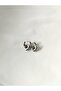 Rasha Design 3D Heart Figured Silver Color Steel Earrings - 3