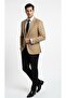 Men's Blazer Jacket Twill Woven Stretch Fabric Notch Collar 1-Button Double Vent Slim Fit - 4