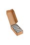 Fresh N-Twist Premium Bamboo and Cotton Casual Sports Socks Gray 5 Pairs - Kraft Box - 3