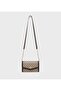 Monogram Patterned Flap Crossbody Bag