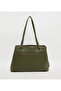 Textured Shoulder Bag - 2