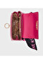 Textured Top Handle Bag With Scarf Detail - 2