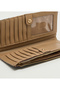 Textured Zippered Wallet - 6