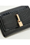 Croc Textured Flap Wallet - 4