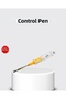 Electric Control Pen with Neon Lamp Nickel Plated 110-220V